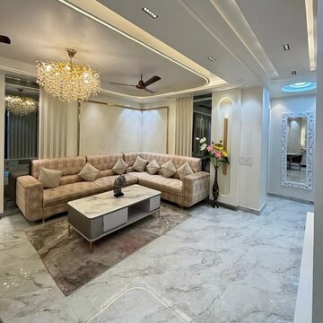 Living Room in 3 BHK Builder Floor at Mahavir Enclave 1 – for Sale