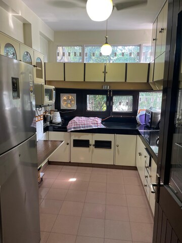 Kitchen in 3 BHK Builder Floor at Greater Kailash – for Rent