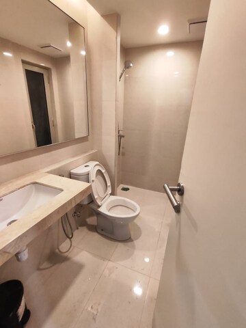 Bathroom in 3 BHK Apartment at Hiranandani Estate Pelican, Ghodbunder Road – for Rent