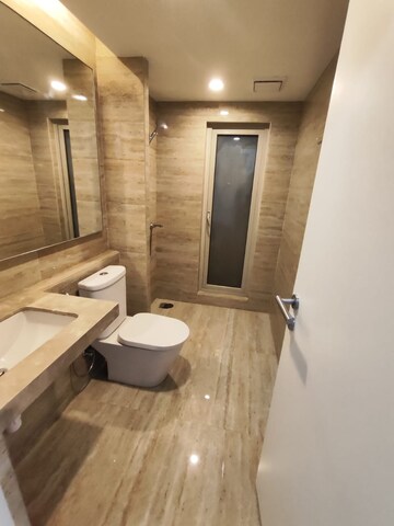 Bathroom in 3 BHK Apartment at Hiranandani Estate Pelican, Ghodbunder Road – for Rent