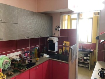 Kitchen in 3 BHK Apartment at Hiranandani Woodpark Apartment, Ghodbunder Road – for Rent