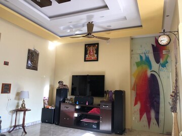 Living Room in 3 BHK Apartment at Hiranandani Woodpark Apartment, Ghodbunder Road – for Rent