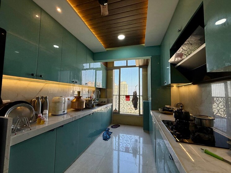 Kitchen, hiranandani-eagleridge-wing-b 3 Bedroom 1198 Sq.Ft. Apartment In Ghodbunder Road Thane 8098210