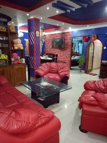 Living Room in 3 BHK Apartment at Vip Road – for Sale