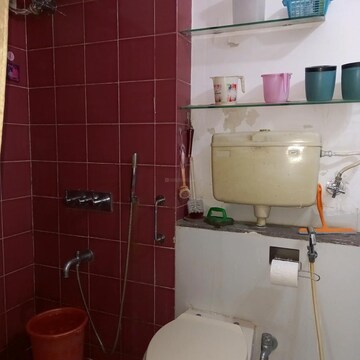 Bathroom in 3 BHK Apartment at Kanakia Spaces Niharika, Vasant Vihar – for Rent