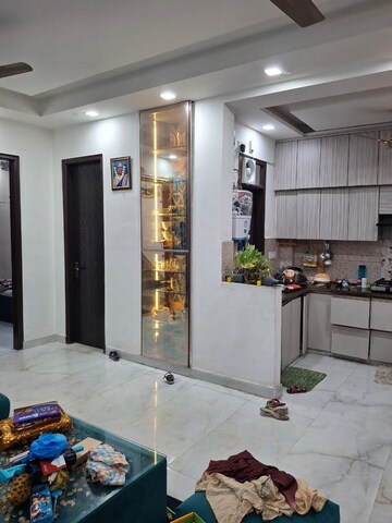Living Room in 2 BHK Builder Floor at Sai Enclave Niti Khand, Niti Khand – for Rent