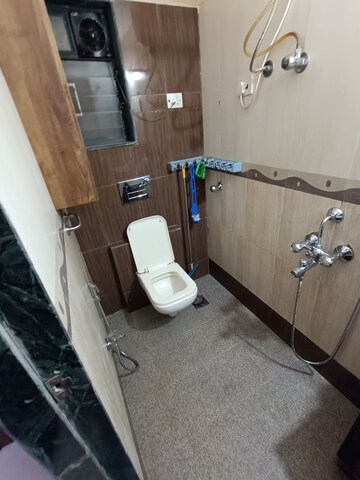 Bathroom in 2 BHK Apartment at Seawoods – for Rent
