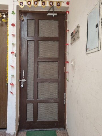 Staircase in 3 BHK Apartment at Ansal API Victoria Floors, Dhakoli Village – for Rent