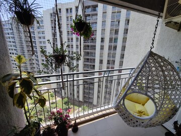 Balcony in 2 BHK Apartment at Andheri West – for Rent