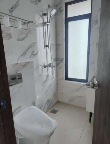 Bathroom in 3 BHK Apartment at Risland The Icon, Dhokali – for Rent
