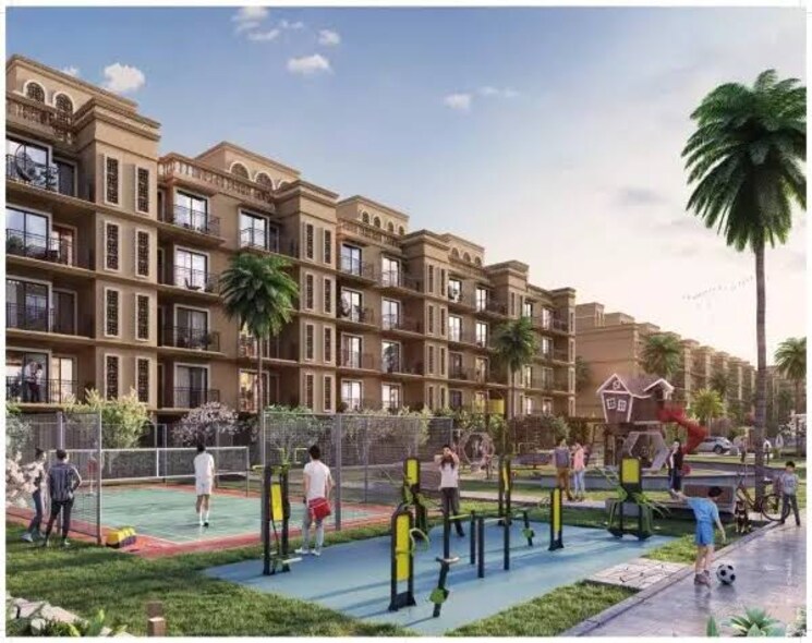 Exterior View, signature-global-daxin-vistas 3.5 Bedroom 1755 Sq.Ft. Builder Floor In Bhondsi Gurgaon 8098621