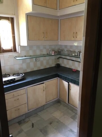 Kitchen in 1 BHK Builder Floor at Lajpat Nagar 4 – for Rent