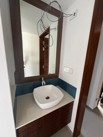 Bathroom in 3 BHK Apartment at Ranjeet Heights CHS, Kothrud – for Rent