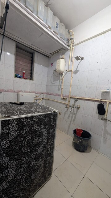 Bathroom in 1 RK Apartment at Royal Palms, Goregaon East – for Rent