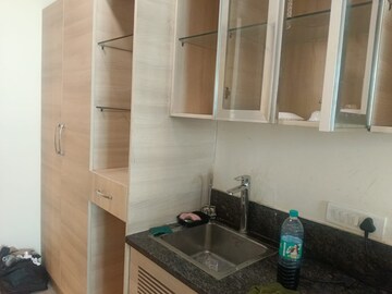 Kitchen in Studio Apartment at Gaur City Mall, Sector 4, Greater Noida – for Rent