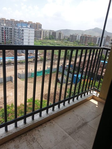 Balcony in 2 BHK Apartment at Shree Shakun Greens, Virar West – for Rent