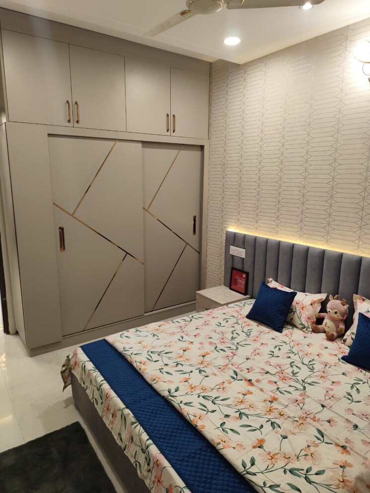 Bedroom, peer mucchalla 4 Bedroom 1250 Sq.Ft. Independent House In Peer Mucchalla Zirakpur 8098905