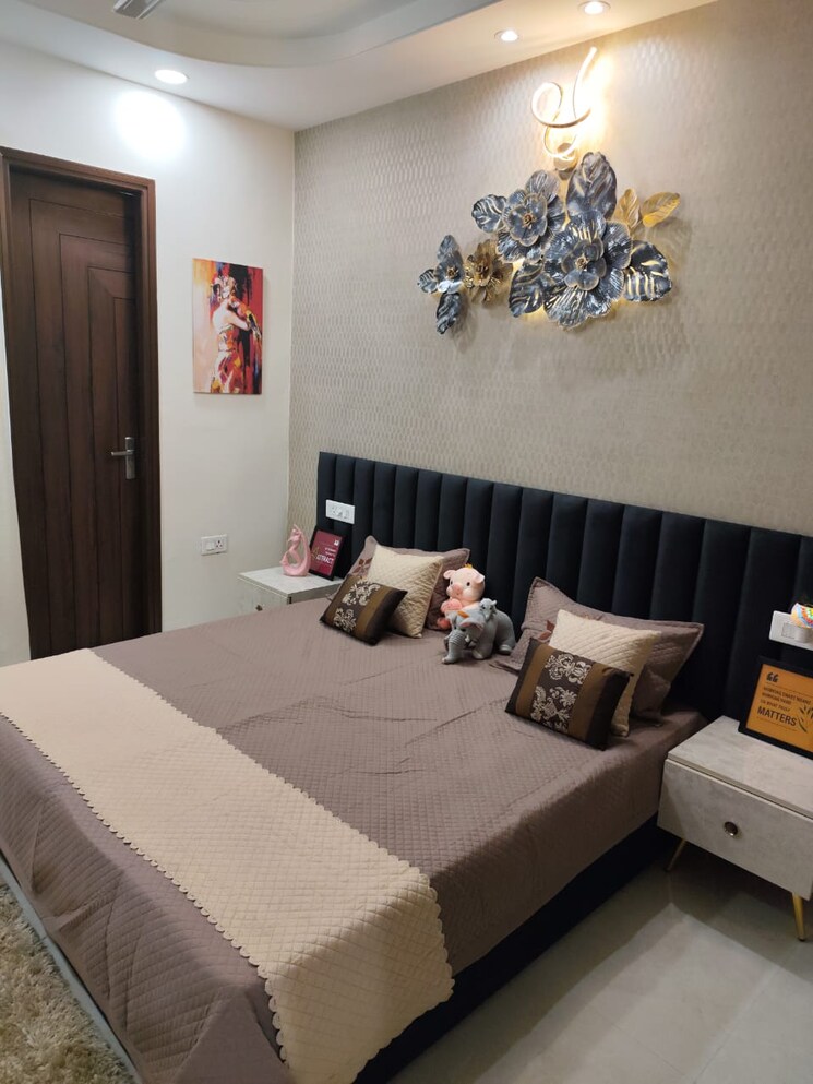 Bedroom, peer mucchalla 4 Bedroom 1250 Sq.Ft. Independent House In Peer Mucchalla Zirakpur 8098905
