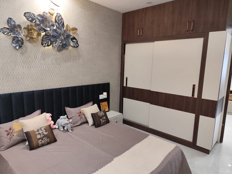 Bedroom, peer mucchalla 4 Bedroom 1250 Sq.Ft. Independent House In Peer Mucchalla Zirakpur 8098905