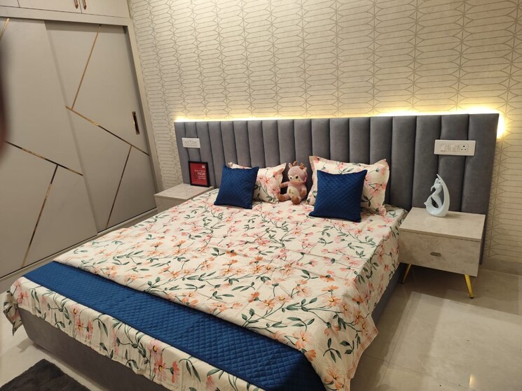 Bedroom, peer mucchalla 4 Bedroom 1250 Sq.Ft. Independent House In Peer Mucchalla Zirakpur 8098905