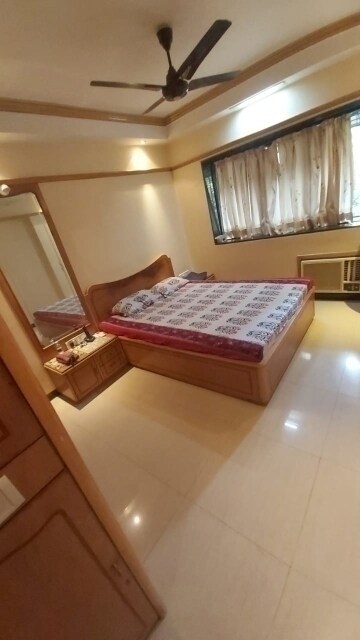 Bedroom in 1 RK Apartment at Gokuldham Complex, Goregaon East – for Rent