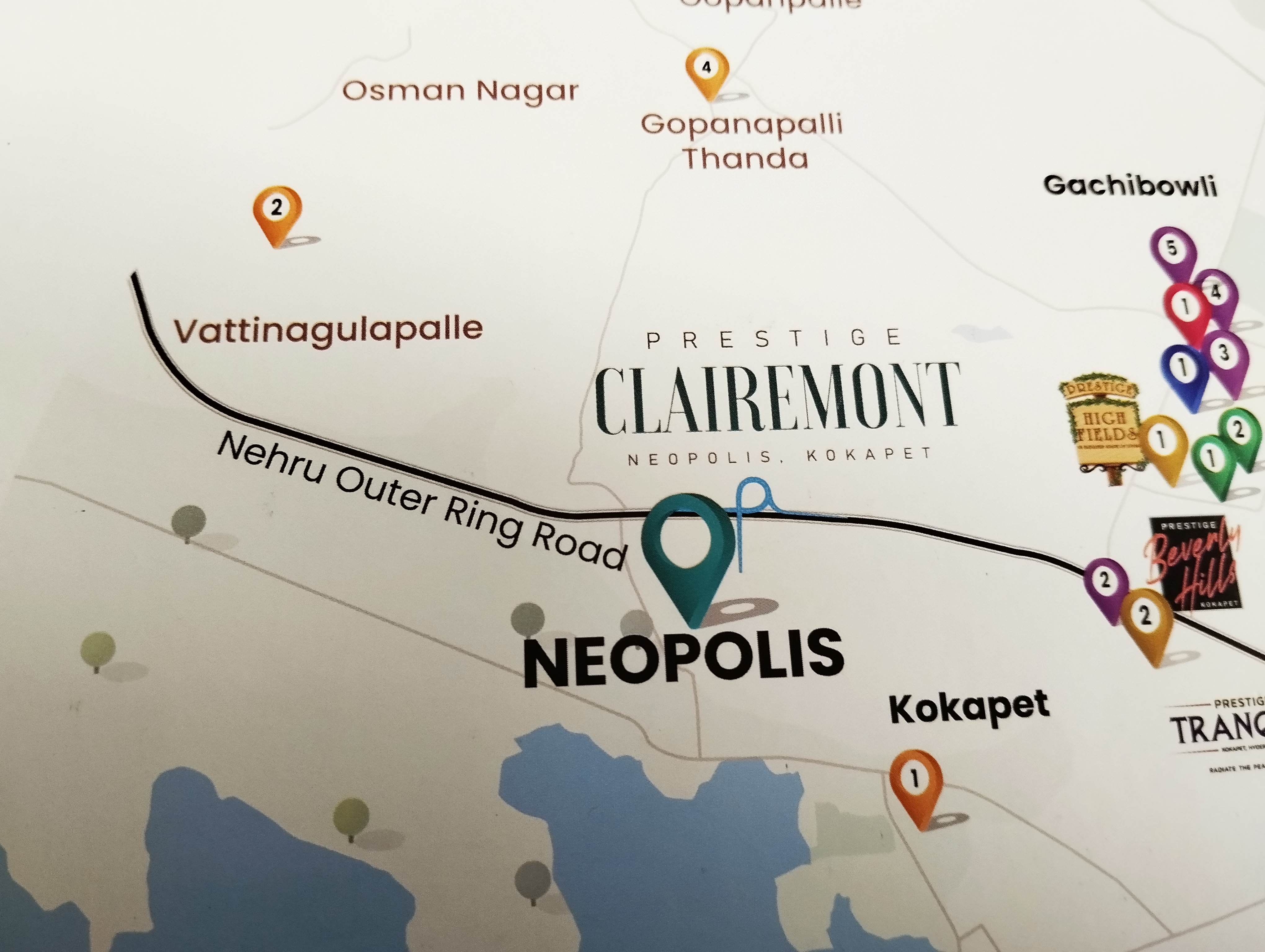 3 BHK Apartment For Sale in Prestige Clairemont