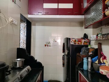 Kitchen in 2 BHK Apartment at Shree Swastick Heights, Virar West – for Rent