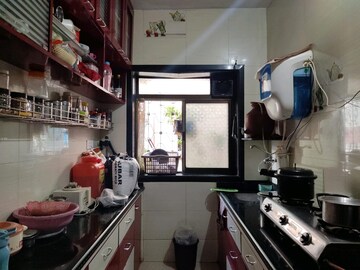 Kitchen in 2 BHK Apartment at Shree Swastick Heights, Virar West – for Rent