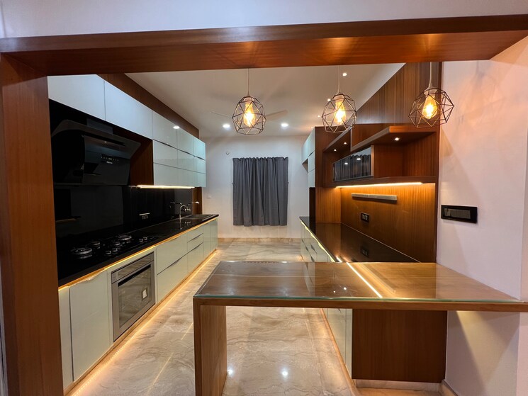 Kitchen, ncc-urban-one 3.5 Bedroom 2540 Sq.Ft. Apartment In Narsingi Hyderabad 8099093