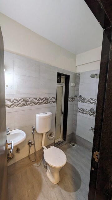 Bathroom in 1 BHK Apartment at Shree Pancham Mira Road, Mira Road – for Rent
