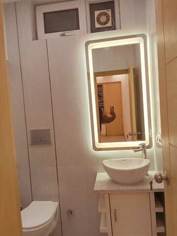 Bathroom in 3 BHK Apartment at Vasant Kunj – for Sale