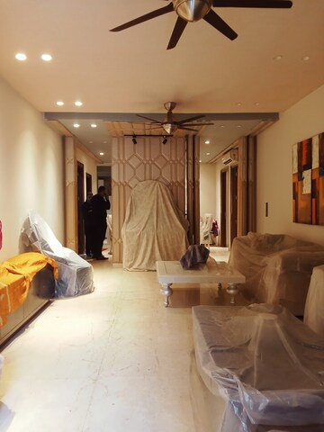 Living Room in 4 BHK Apartment at Vasant Kunj – for Sale