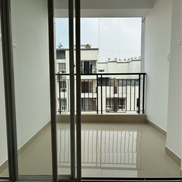 Balcony in 2 BHK Apartment at Sunland Residency, Bablatala – for Sale