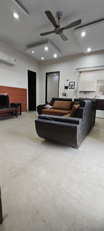 Living Room in 3 BHK Builder Floor at Ardee City, Sector 52 – for Rent