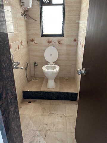 Bathroom in 2 BHK Apartment at DGS Sheetal Dharmaraj, Malad West – for Rent