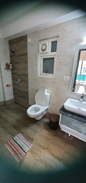 Bathroom in 2 BHK Apartment at Pacific Golf Estate, Kulhan – for Rent