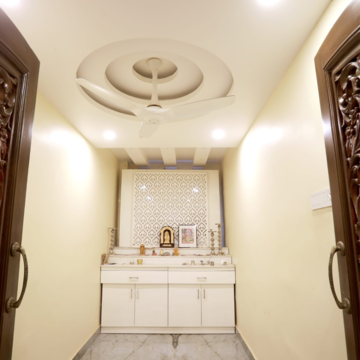 Building Lobby in 5 BHK Villa at A S Rao Nagar – for Sale