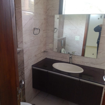 Bathroom in 2 BHK Builder Floor at Greater Kailash I – for Rent
