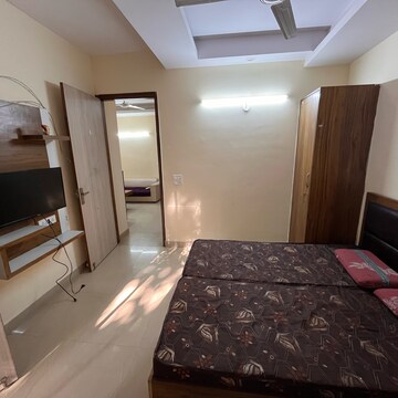 Bedroom in 1 BHK Builder Floor at Ansal Sushant Lok I, Sector 43 – for Rent