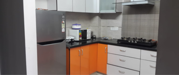 Kitchen in 3 BHK Builder Floor at Greater Kailash ii – for Rent