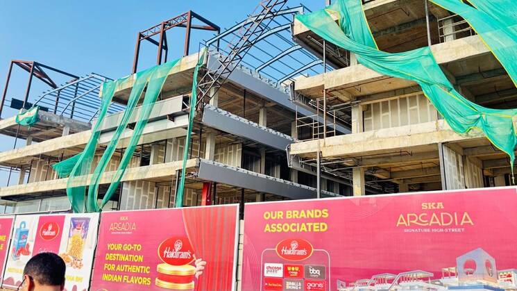 Exterior View, ska-arcadia Commercial Shop 400 Sq.Ft. In Wave City Ghaziabad 8099657