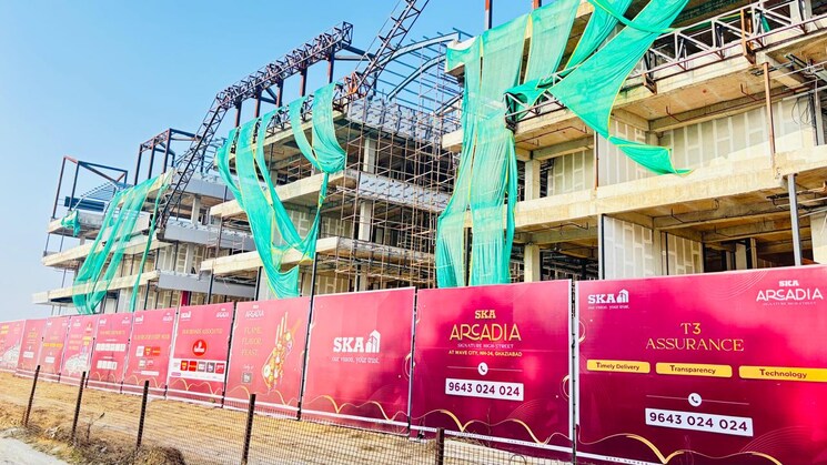 Exterior View, ska-arcadia Commercial Shop 400 Sq.Ft. In Wave City Ghaziabad 8099657