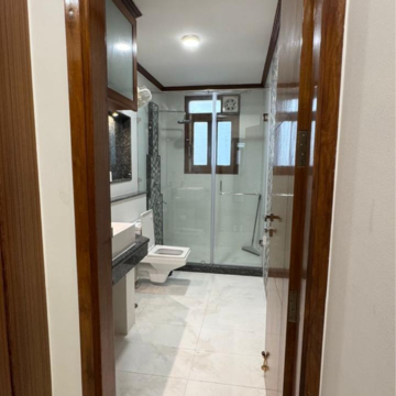 Bathroom in 3 BHK Builder Floor at Greater Kailash I – for Rent