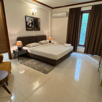 Bedroom in 3 BHK Builder Floor at Greater Kailash I – for Rent