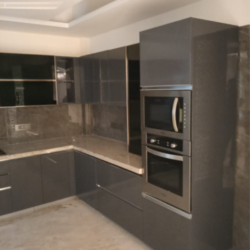 Kitchen in 3 BHK Builder Floor at Greater Kailash I – for Sale