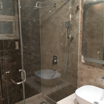 Bathroom in 3 BHK Builder Floor at Greater Kailash I – for Sale