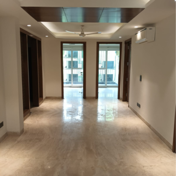 Building Lobby in 3 BHK Builder Floor at Greater Kailash I – for Sale