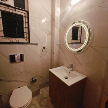 Bathroom in 3 BHK Builder Floor at Greater Kailash Part 3 – for Rent