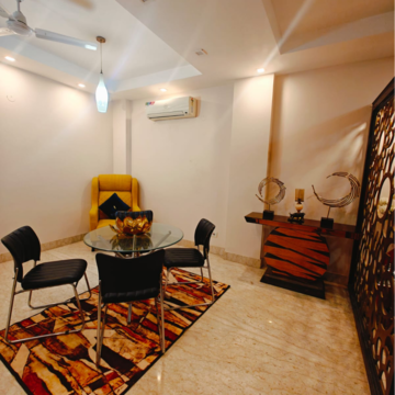 Living Room in 3 BHK Builder Floor at Greater Kailash Part 3 – for Rent