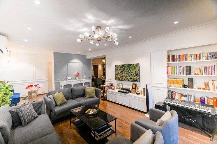 Living Room, chembur 3 Bedroom 1530 Sq.Ft. Apartment In Chembur Mumbai 8099805